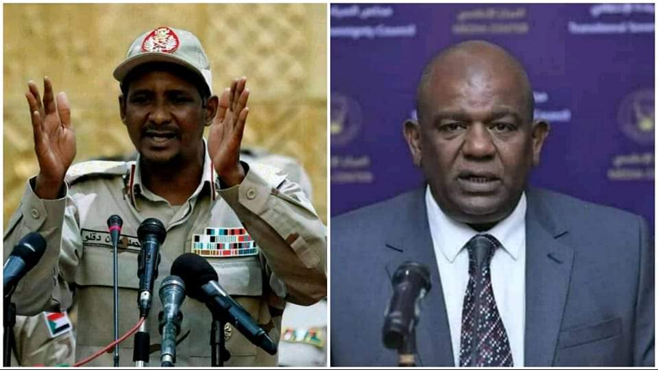 عضوا مجلس السيادة الانتقالي