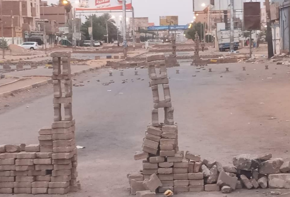 اعتصام شارع امدرمان