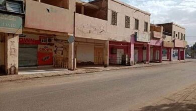 تجار عطبرة ينفذون اضرابا عن العمل