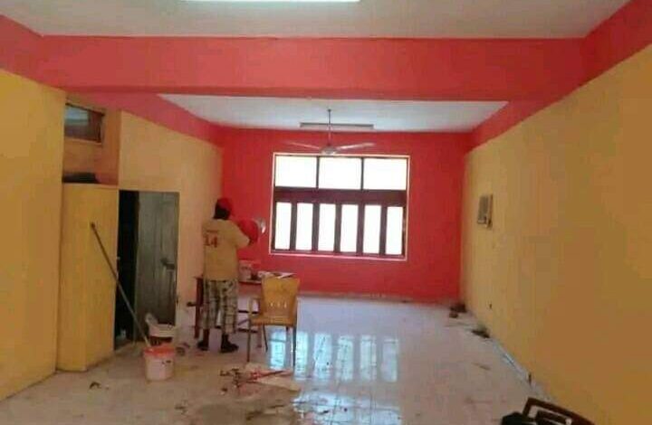 العمل في استاد المريخ