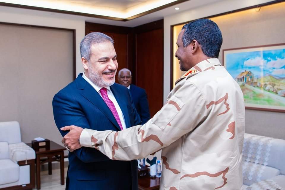 حميدتي يلتقي مدير المخابرات التركي