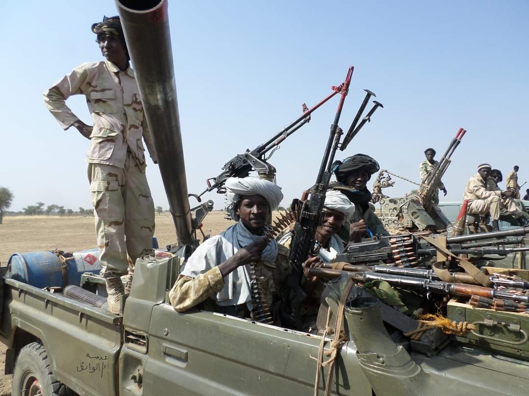 إبراهيم الماظ يخاطب جنود حركة العدل والمساواة