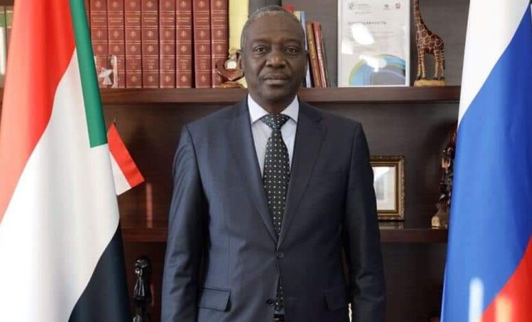 سفير السودان في موسكو يدلي بتصريحات حول القاعدة الروسية ببورتسودان