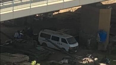 دبابات تحت كبري المك نمر