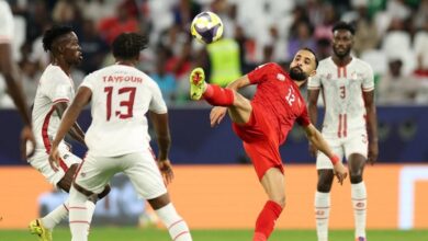 متذيلاً مجموعته